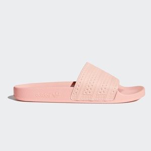 adidas adilette pink slides